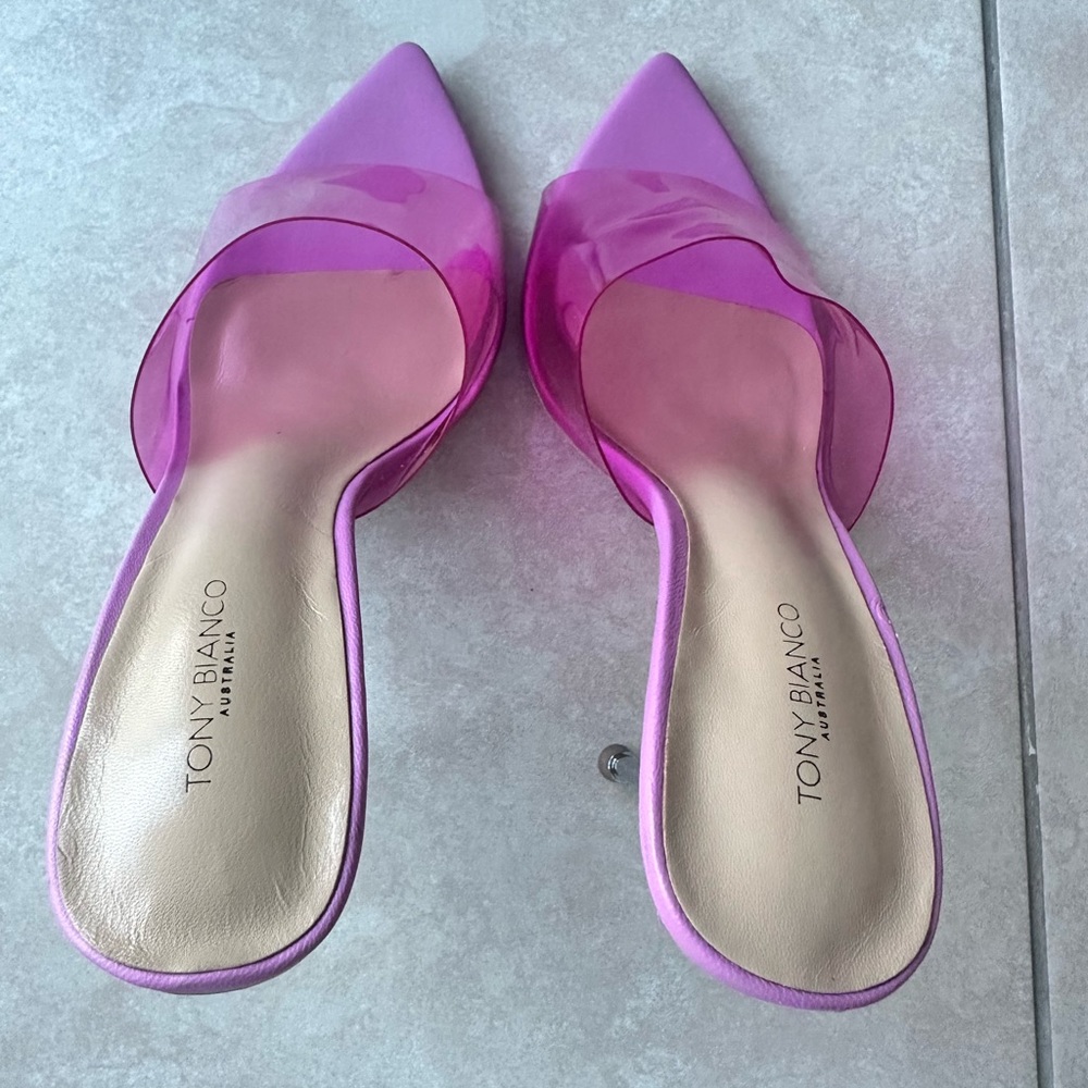Tony Bianco Mylo Heel in Pink - Picture 8 of 10